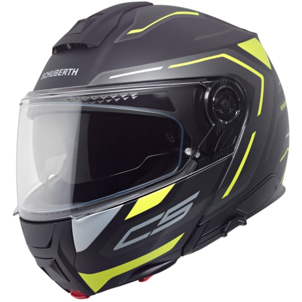 SCHUBERTH C5 Omega Matt black - Yellow