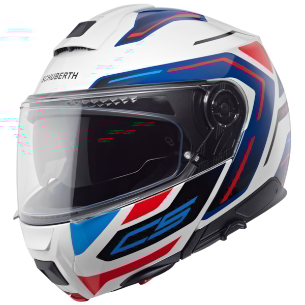 SCHUBERTH C5 Omega Wit - Blauw
