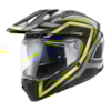 GIVI 80.1 Fiber Apex Mat  Zwart-Fluo Geel