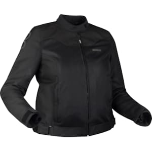 Women's summer motorcycle jacket and hoodie BERING Lady Alias Queen Size Black