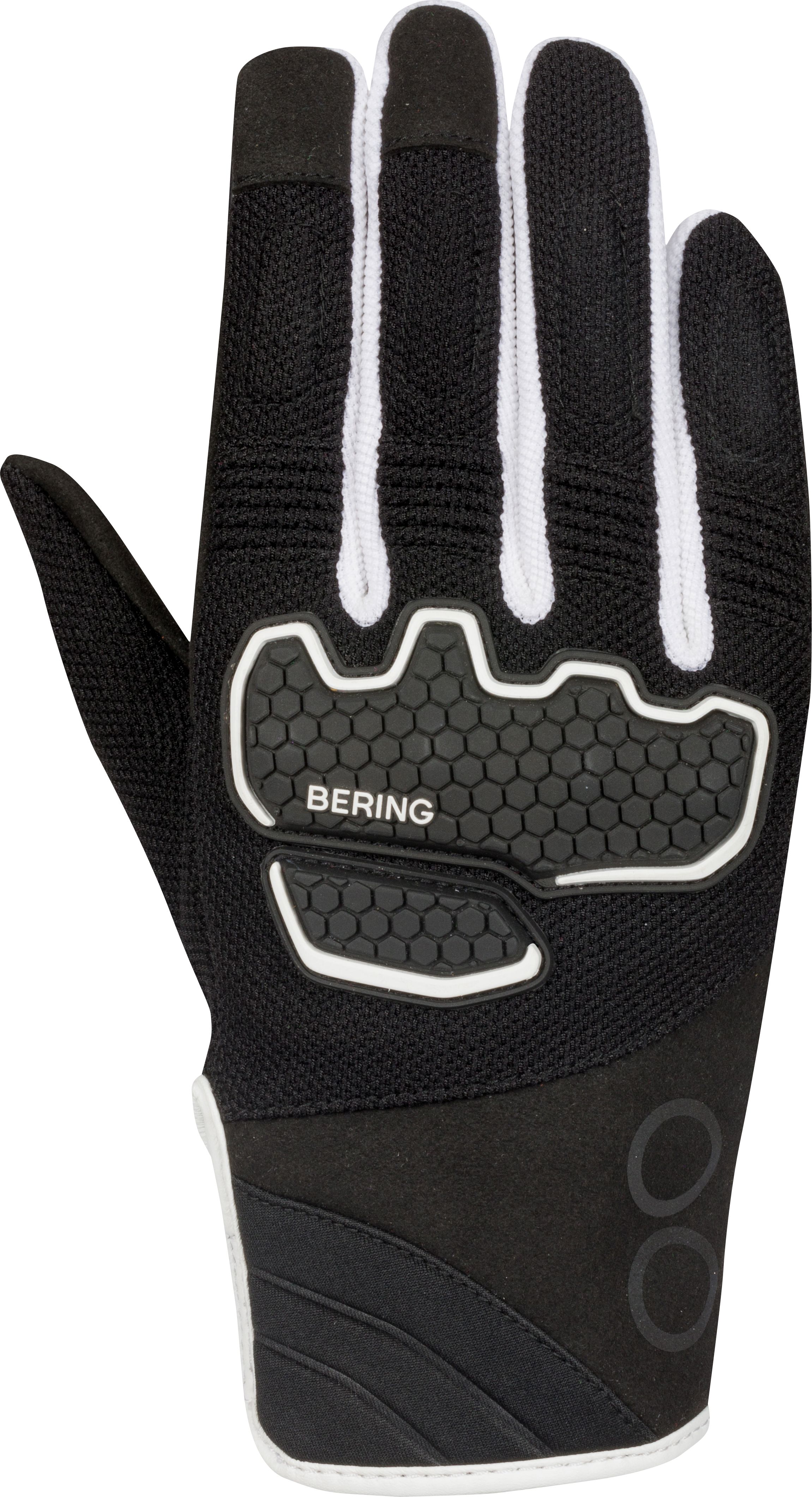 Zomerhandschoenen heren BERING Breeze Zwart-Wit