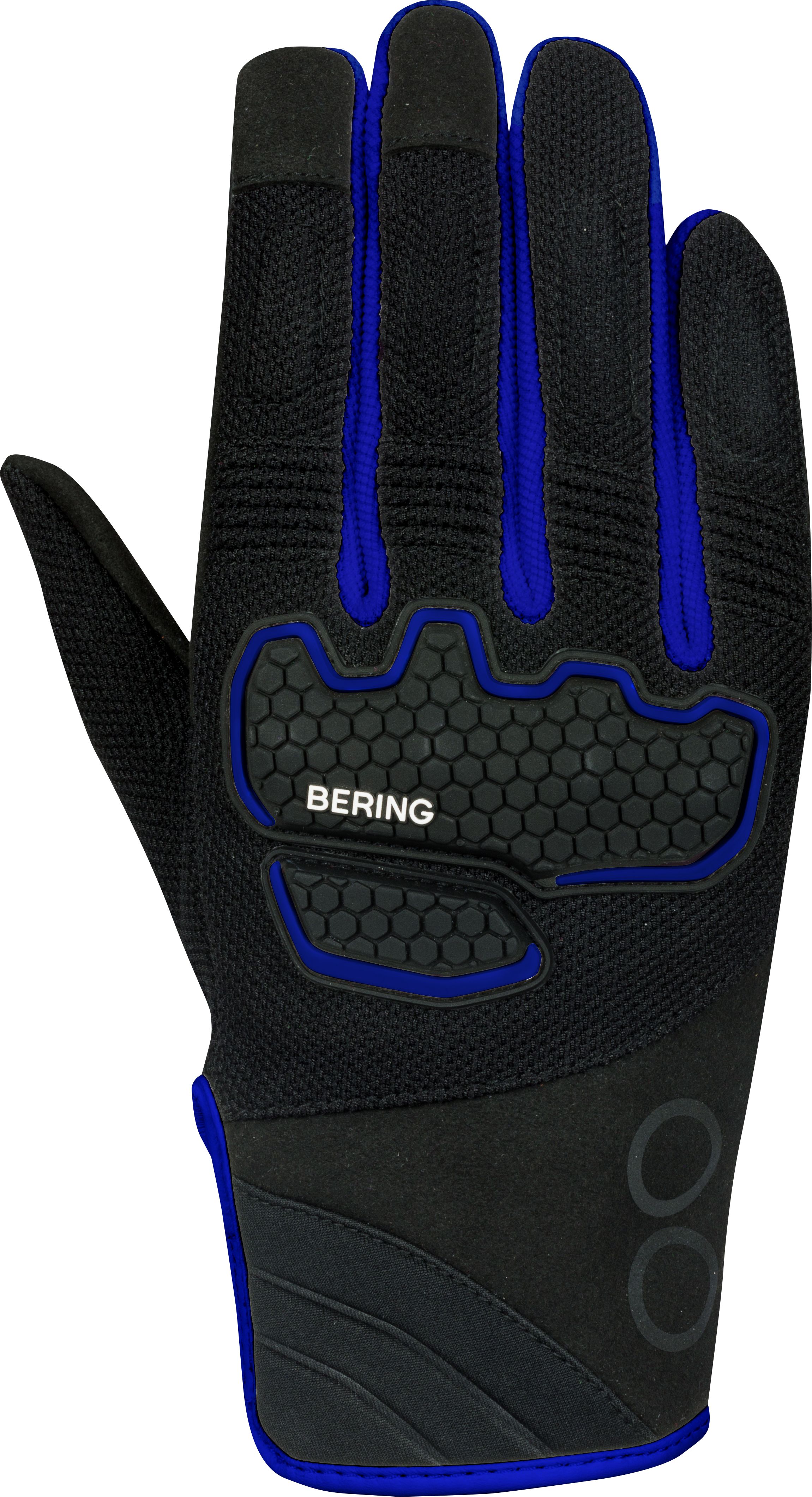 Men's summer gloves BERING Breeze Black-Blue
