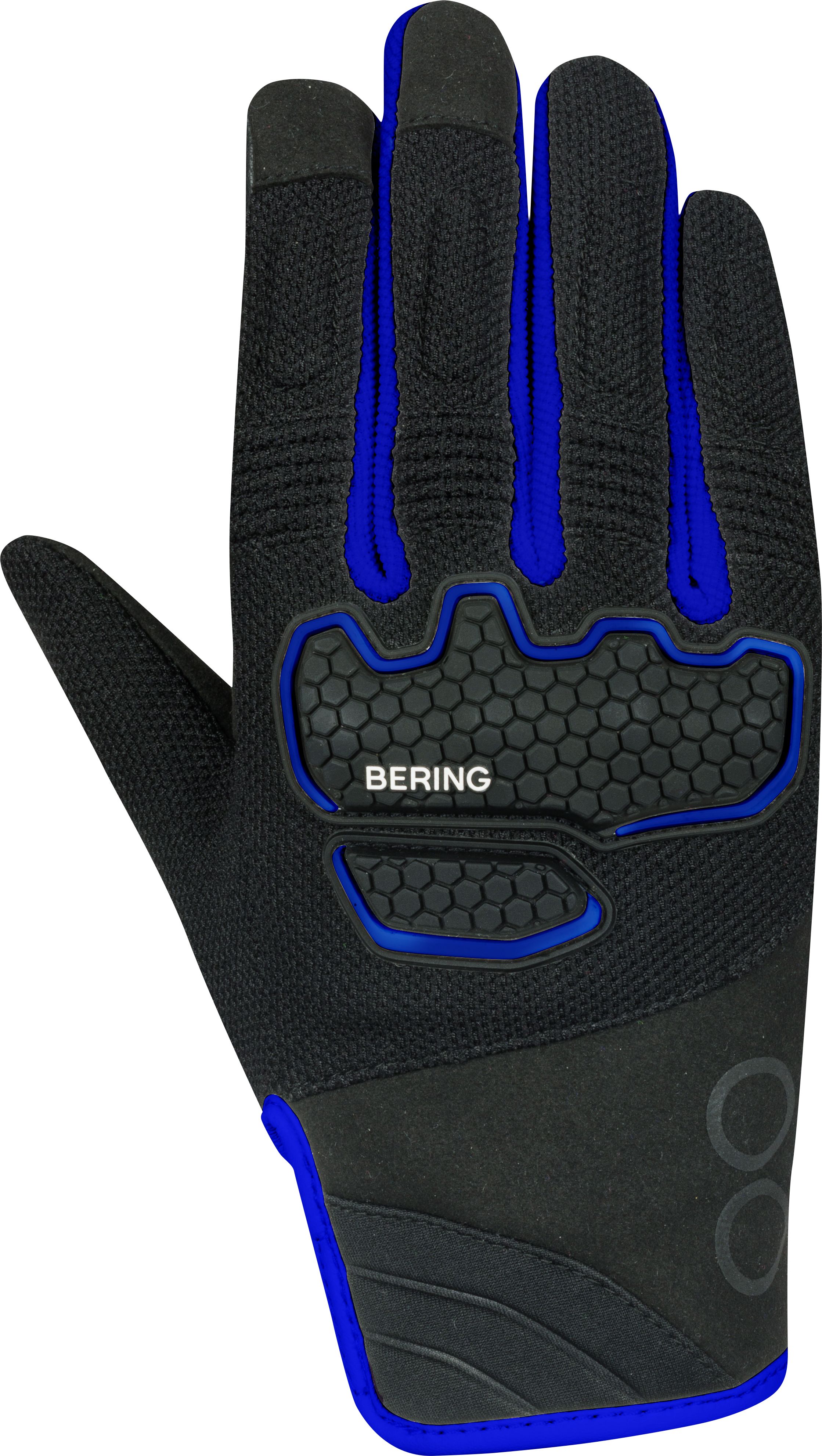 Zomerhandschoenen dames BERING Lady Breeze Zwart-Blauw