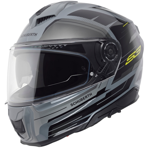 SCHUBERTH S3 Apex Mat grijs - Geel