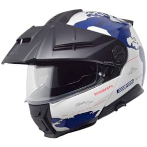 Casque modulable SCHUBERTH E2 Atlas Blanc - Bleu