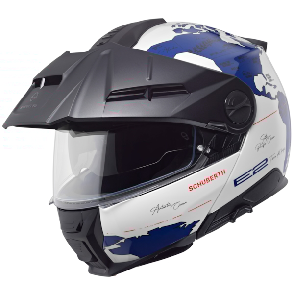 SCHUBERTH E2 Atlas Wit - Blauw