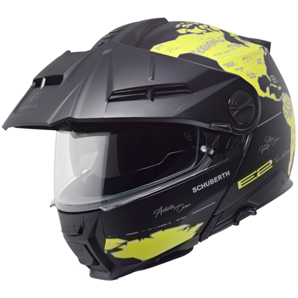 SCHUBERTH E2 Atlas Mat noir - Jaune