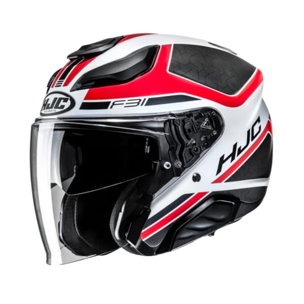 HJC F31 Ceron Matt white - Red