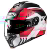 HJC C91N Kaon Matt white - Red