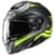 Casque modulable HJC i91 Tricus Mat jaune - Gris