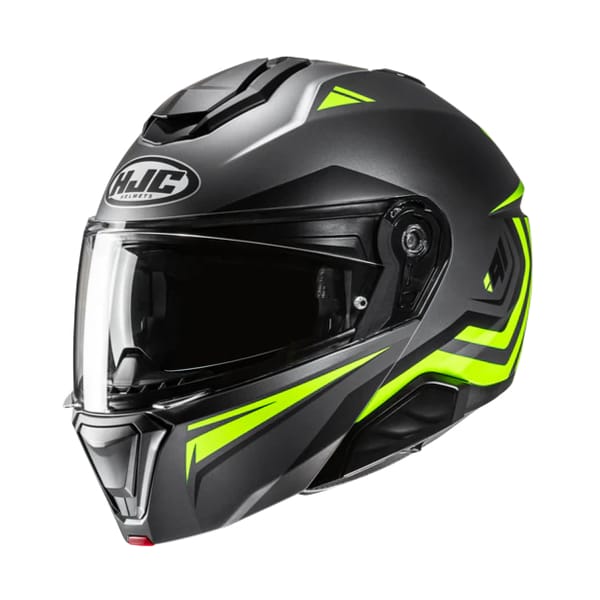 HJC i91 Tricus Mat jaune - Gris