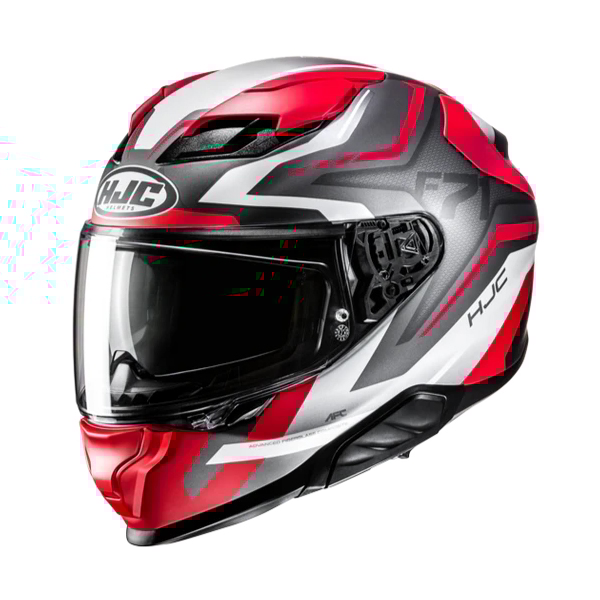 HJC F71 Fes Mat grijs - Rood