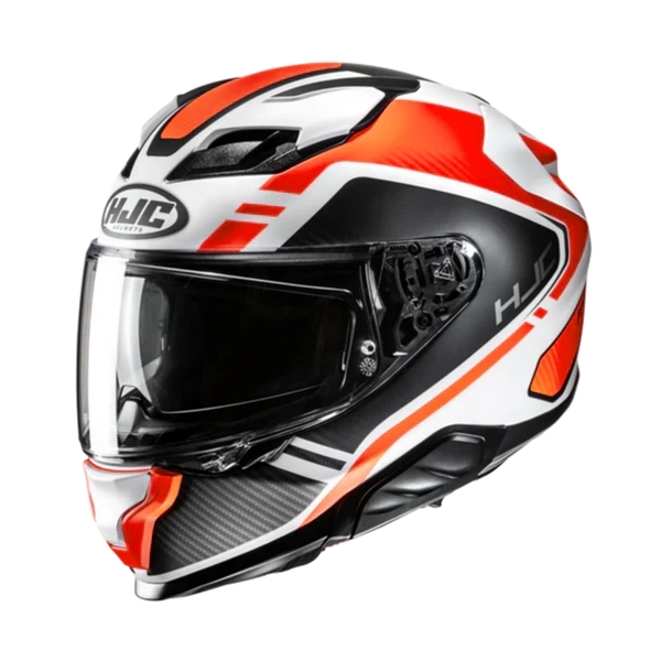 HJC F71 Tozz Matt white - Orange