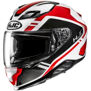Integraalhelm HJC F71 Tozz Wit - Rood