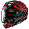 HJC F71 Carbon Nevio Black - Red