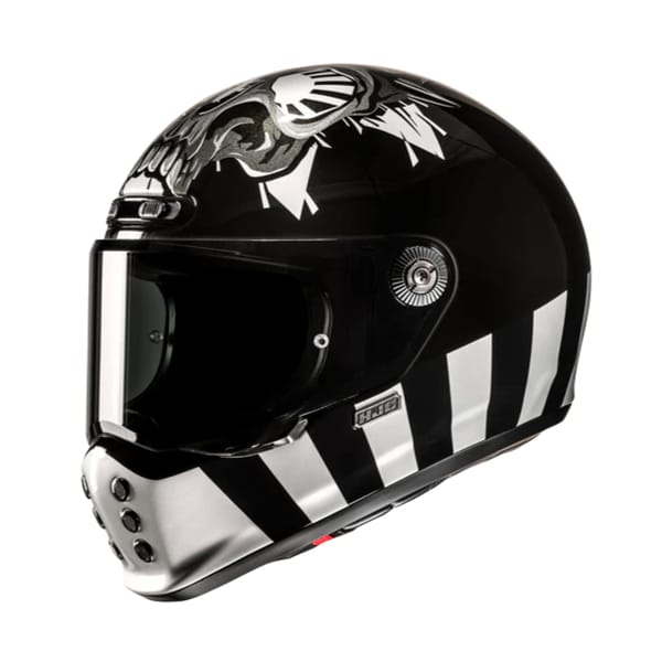 HJC V10 Crania Black - White