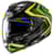 Casque intégral HJC F71 Carbon Nevio Noir - Jaune