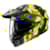 Casque modulable HJC i80 Roki Mat noir - Jaune