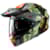 Casque modulable HJC i80 Roki Mat vert - Orange
