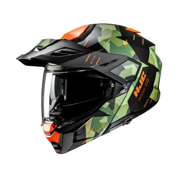 HJC i80 Roki Mat vert - Orange