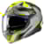 Casque modulable HJC F100 Bios Mat jaune - Gris