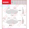 TRW Plaquettes de frein MCB925SI Sinter offroad