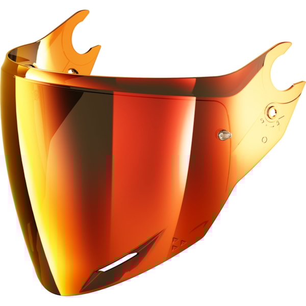 SHARK Visière VZ360 Iridium rouge (préparée Pinlock)