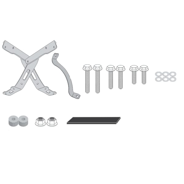 GIVI SR - Top case Mounting Monolock or Monokey SR1210