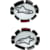 Sliders genoux ALPINESTARS GP Tech Blanc-Noir