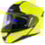 Casque modulable SMK Gullwing Solid Jaune fluo