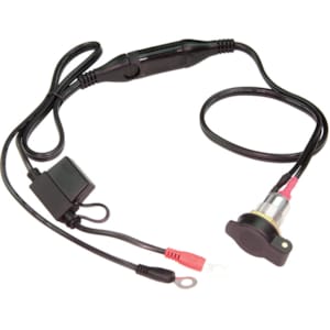 Optimate accessories O-18 weatherproof panel mount DIN power socket 1m