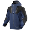 REV'IT! Component 3 H2O Jacket Noir - Bleu foncé