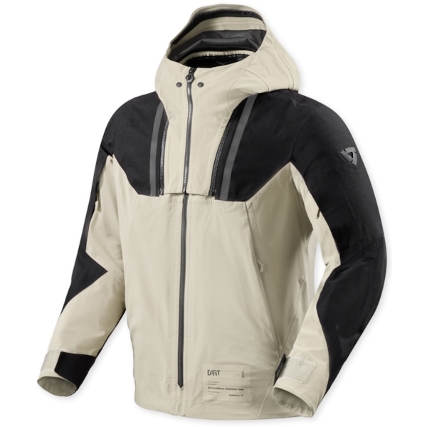 REV'IT! Component 3 H2O Jacket Zwart - Zand
