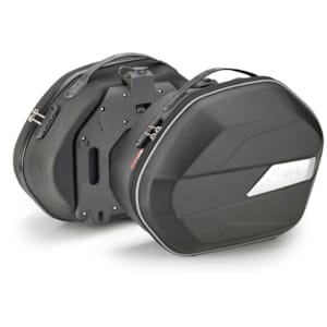 Topkoffers en zijkoffers GIVI WL900 Weightless set Zwart