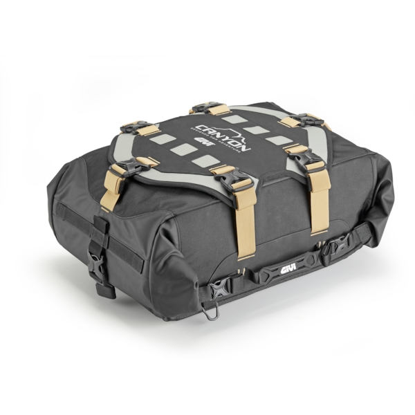 GIVI Canyon saddle bag GRT726 Black-Sand 45l