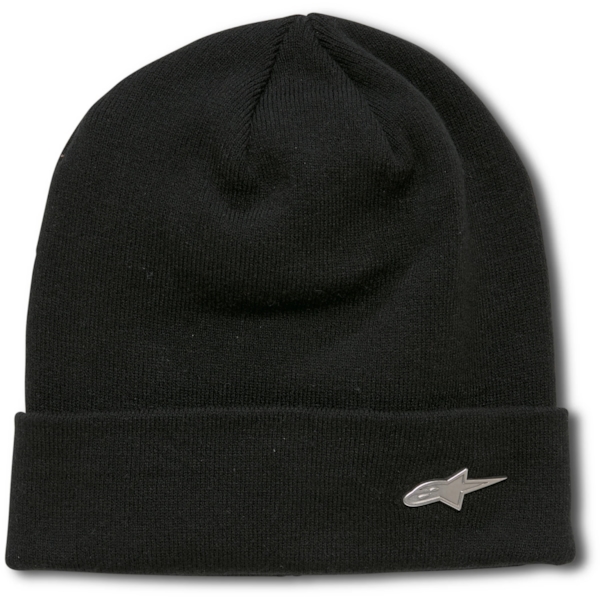 ALPINESTARS Metal Logo Cuff Beanie Black