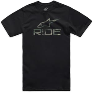 T-shirts and sweaters ALPINESTARS Ride 4.0 Camo CSF Tee Black