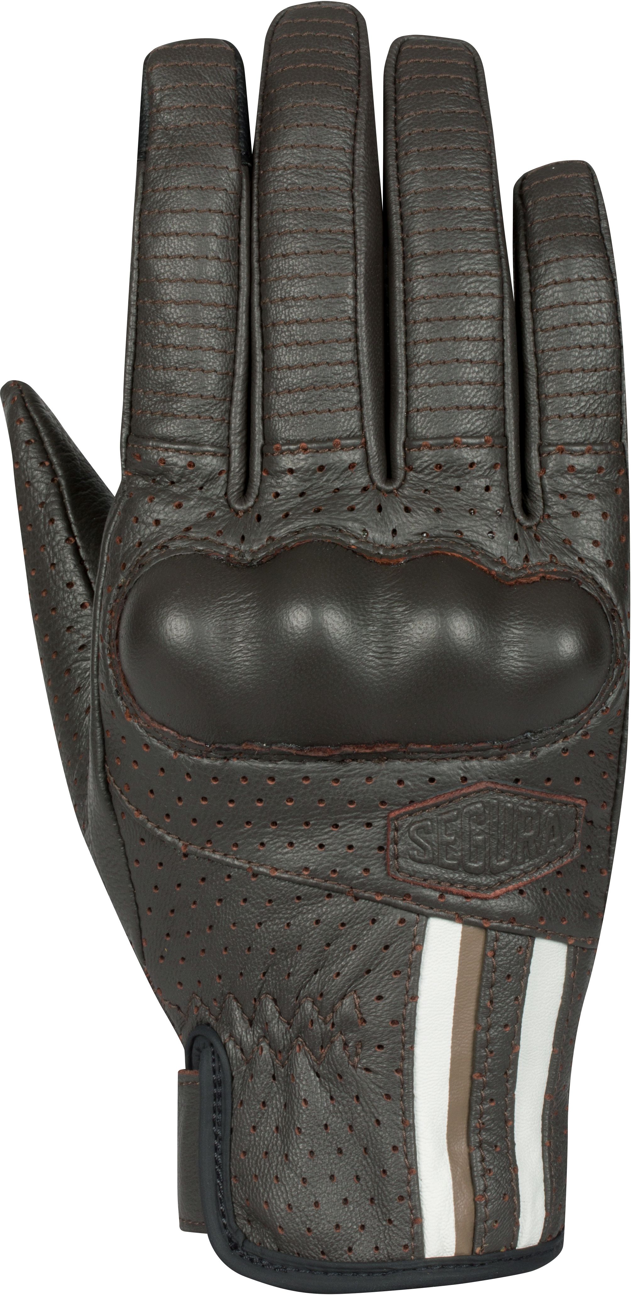 Gants été femmes SEGURA Lady Romeo Gloves Marron-Blanc