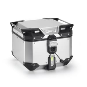 Top case et valise moto GIVI OBKEV42 Trekker Outback EVO Smart Aluminium anodisé 42l Monokey