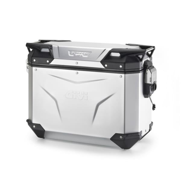 GIVI OBKEV37 Trekker Outback EVO Smart Aluminium Anodisé 37l Gauche