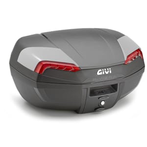 Top case et valise moto GIVI E46 Riviera Monolock réflecteurs rouges