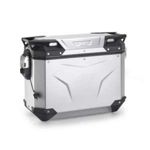 Top boxes and side GIVI OBKEV37 Trekker Outback EVO Smart Anodised Aluminium 37l Right