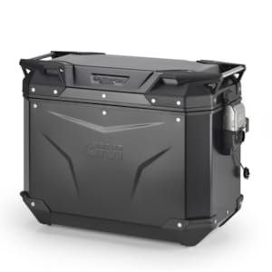 Top case et valise moto GIVI OBKEV44 Trekker Outback EVO Smart Aluminium Noir Gauche 44l