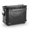 GIVI OBKEV44 Trekker Outback EVO Smart Zwart Aluminium Rechts 44l