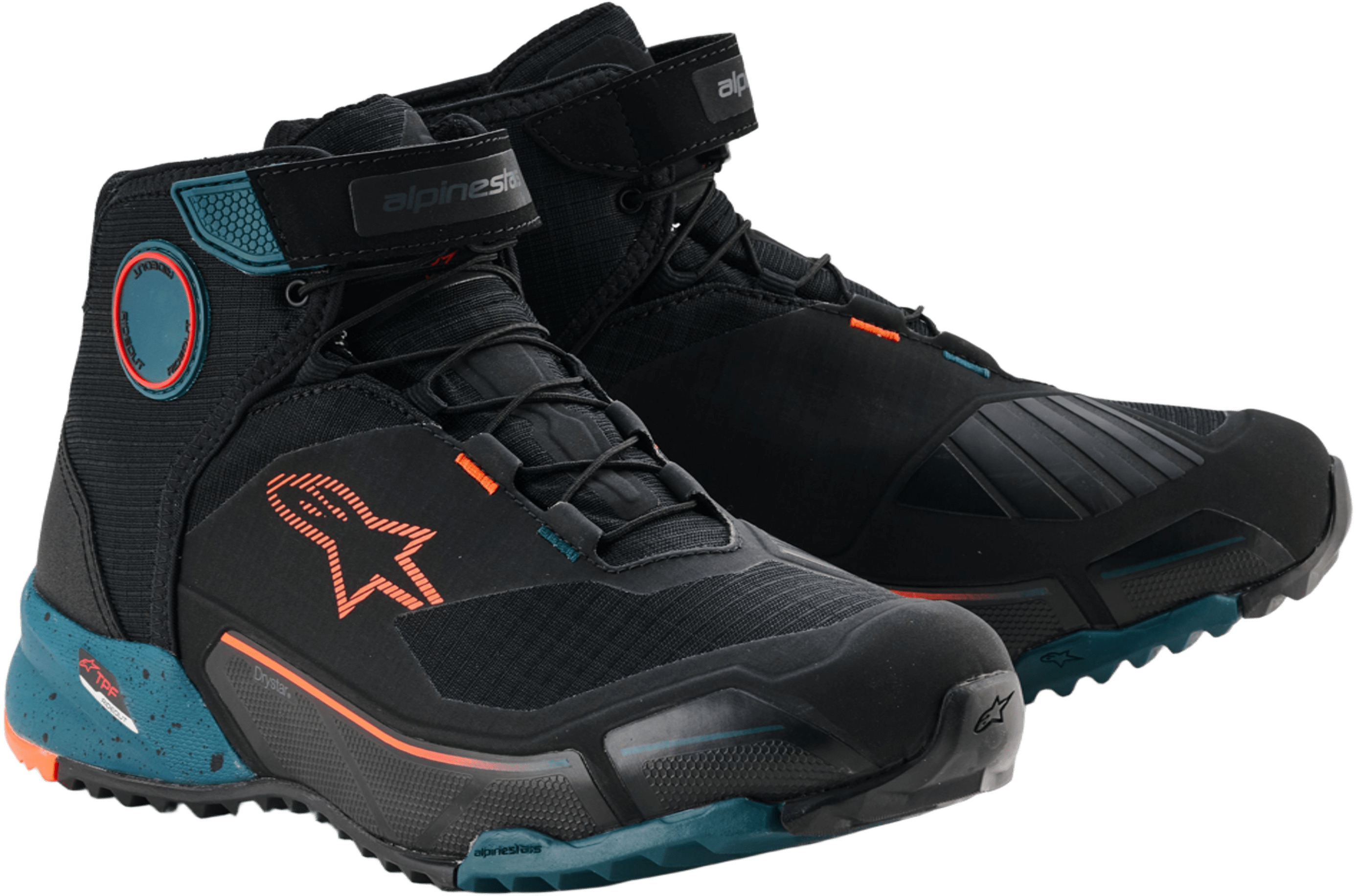 Zwart-Petrol-Oranje Fluo (€ 170,96)