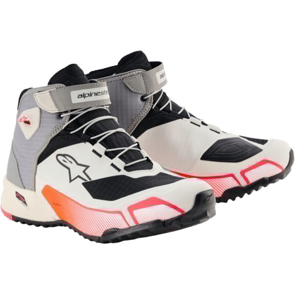 ALPINESTARS CR-X Women's Drystar Shoes Wit-Mid Grijs-Zwart-Diva Roze