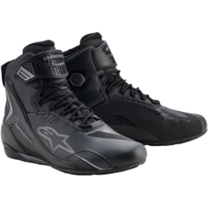 Motorschoenen ALPINESTARS Faster-4 Drystar Shoes Zwart-Cool Grijs