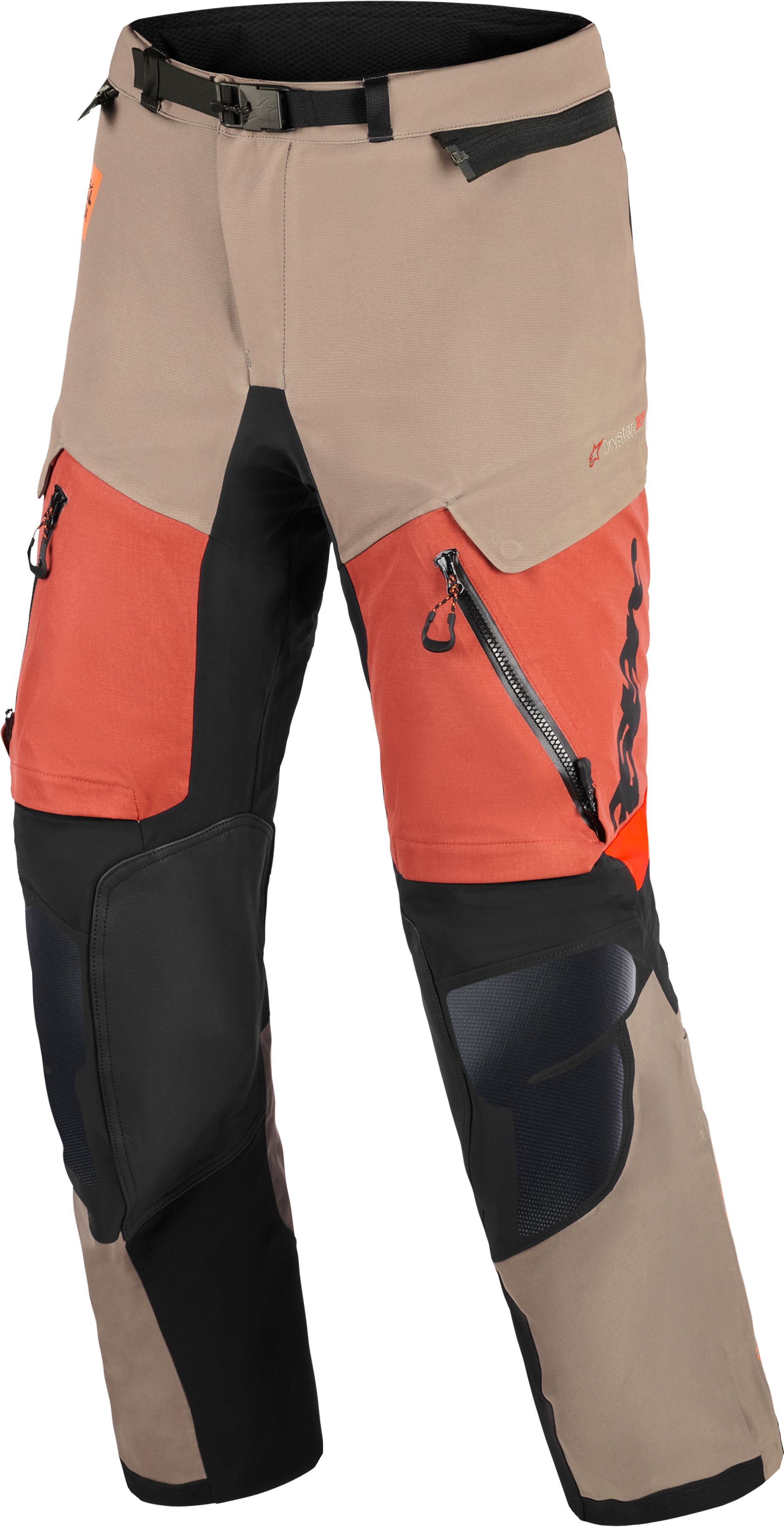 Textiel motorbroek heren ALPINESTARS Harok Pro Drystar XF Pants Walnoot-Roest-Zwart