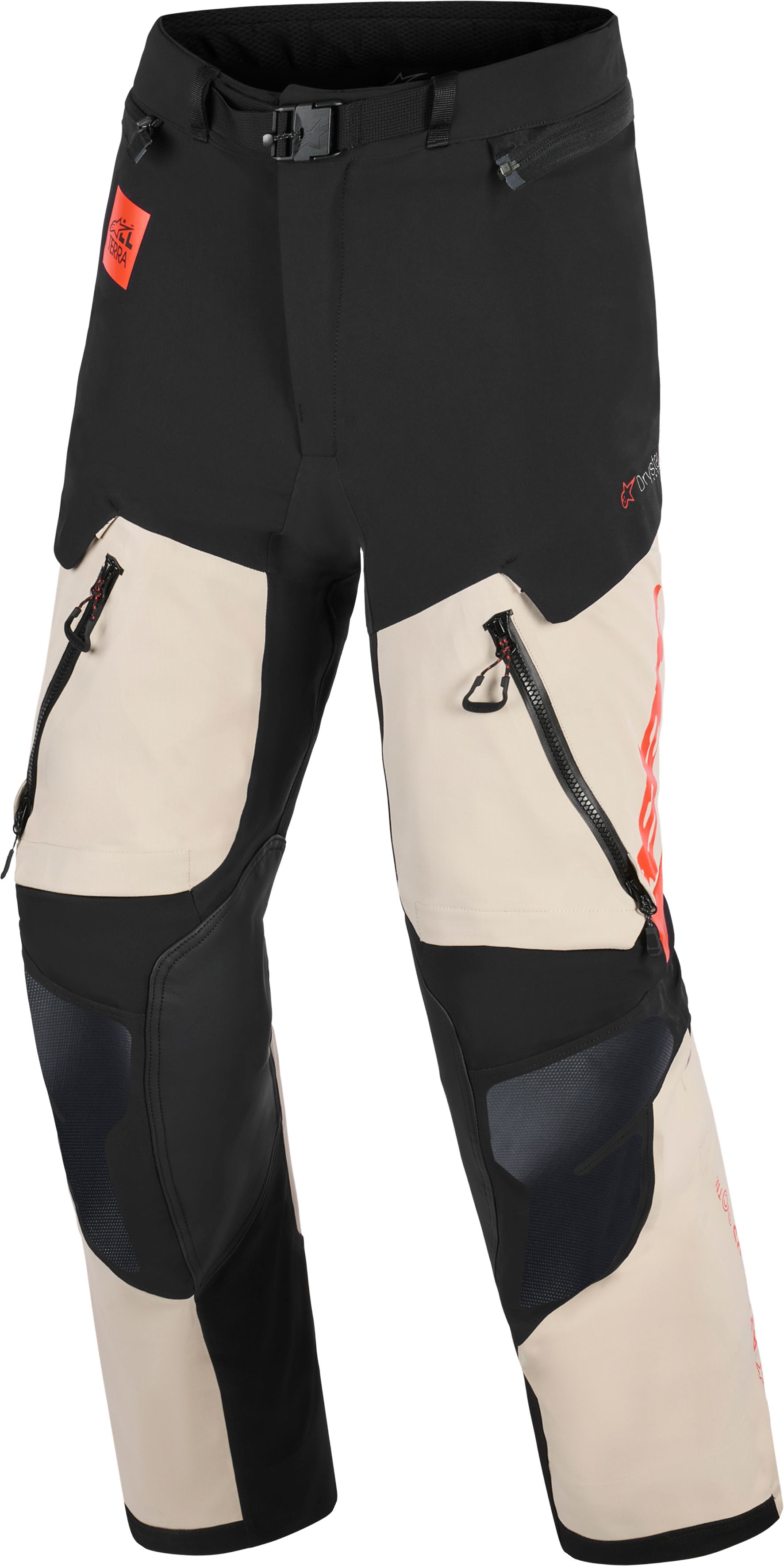 Textiel motorbroek heren ALPINESTARS Harok Pro Drystar XF Pants Mastic-Zwart