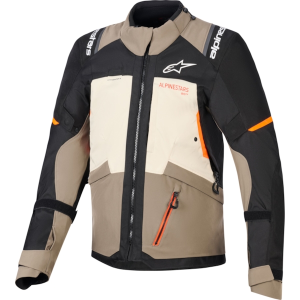 ALPINESTARS Andes V4 Drystar Jacket Walnoot-Mastic-Zwart